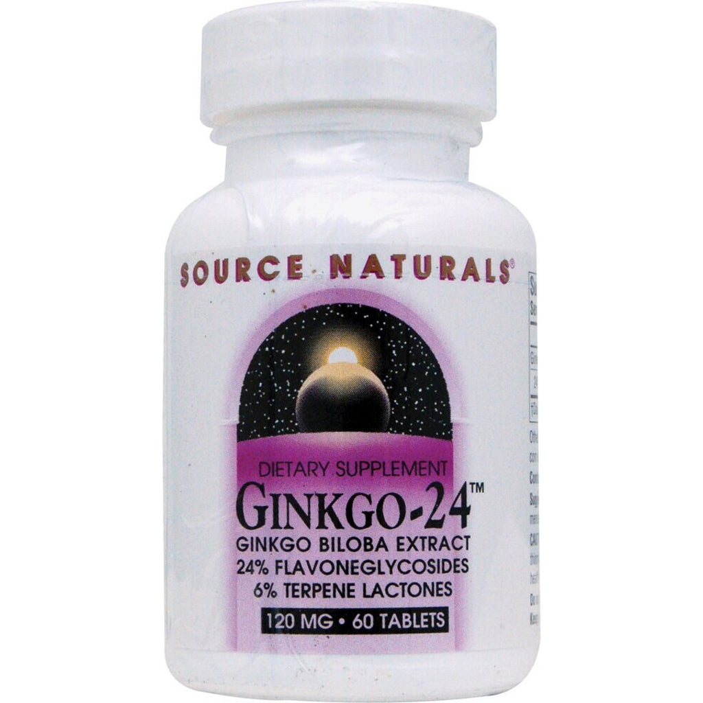 Source Naturals Ginkgo-24 120 mg