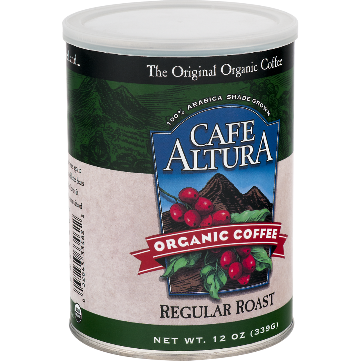 Cafe Altura Organic Regular Roast Ground Coffee - 12 oz Can