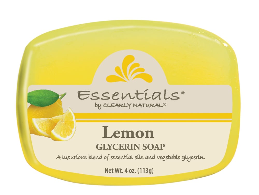 Clearly Natural Glycerin Bar Soap, Lemon