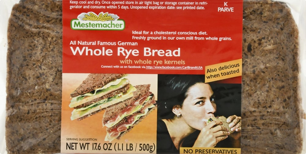 Mestemacher Whole Rye Bread