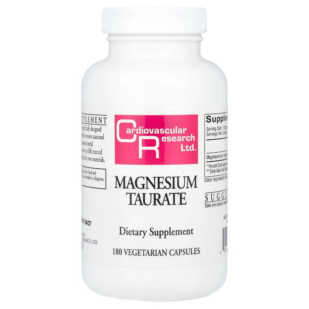 Ecological Formulas Magnesium Taurate - 180 Capsules