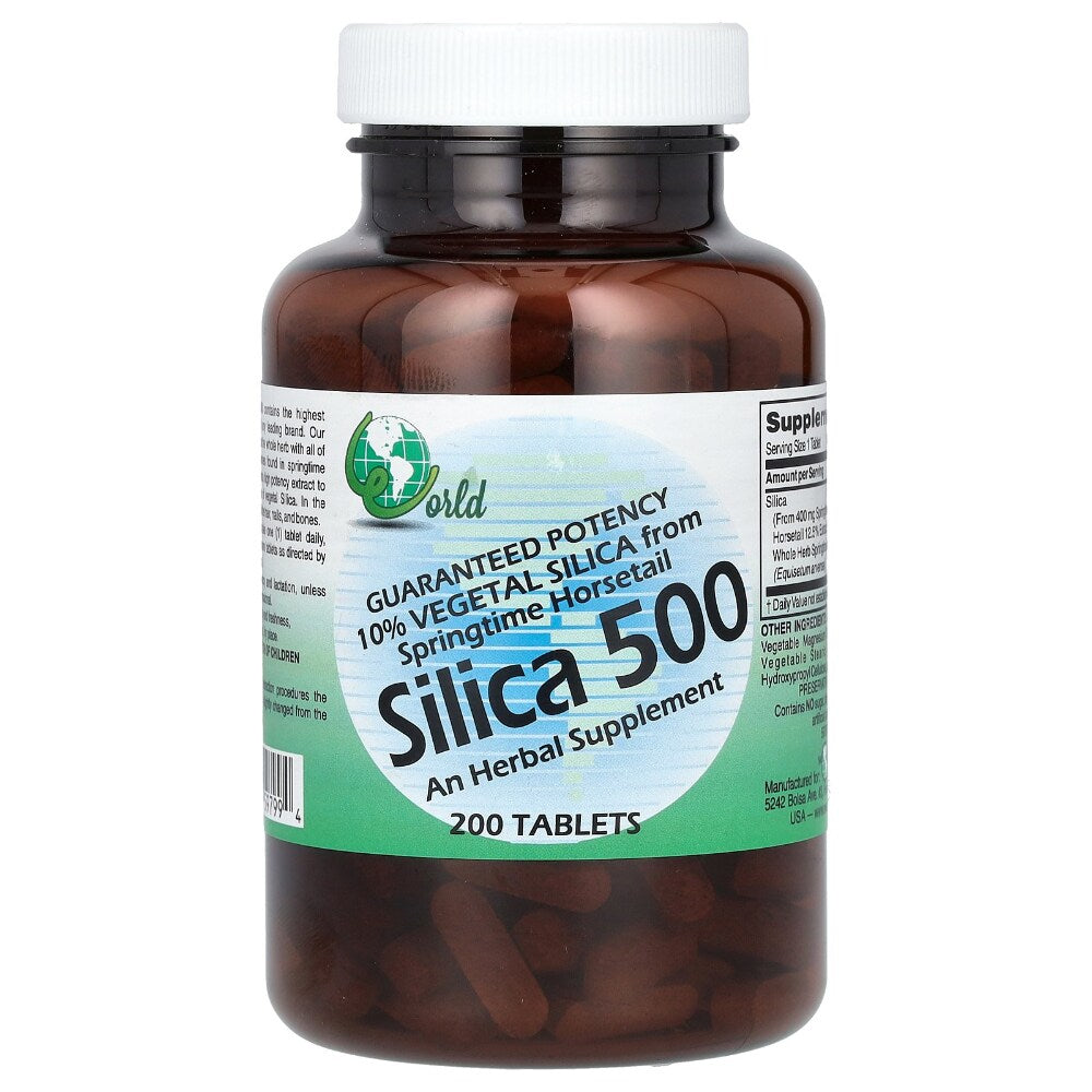 World Organic Silica 500 Horsetail Extract