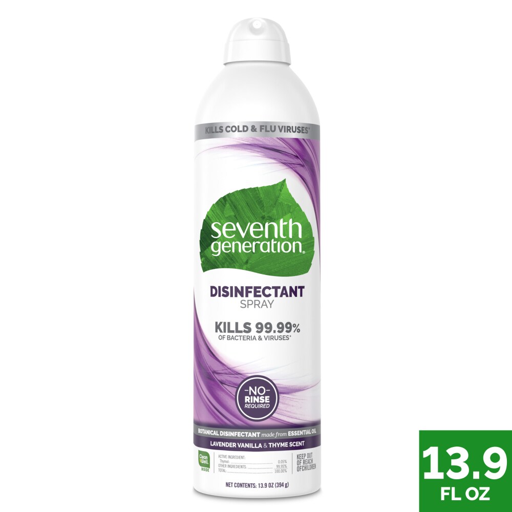 Seventh Generation Disinfectant Spray Lavender Vanilla & Thyme