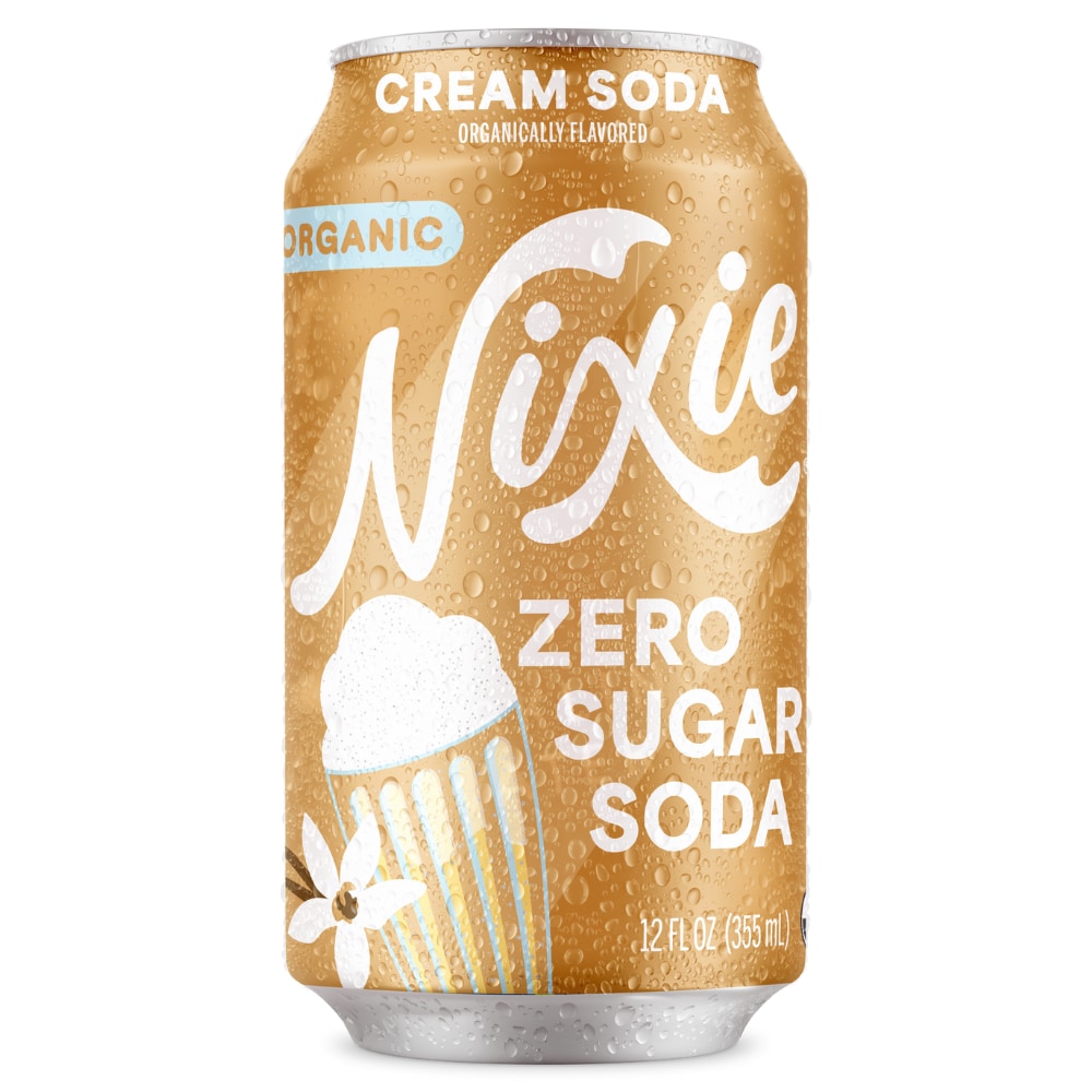 Nixie Organic Zero Sugar Cream Soda