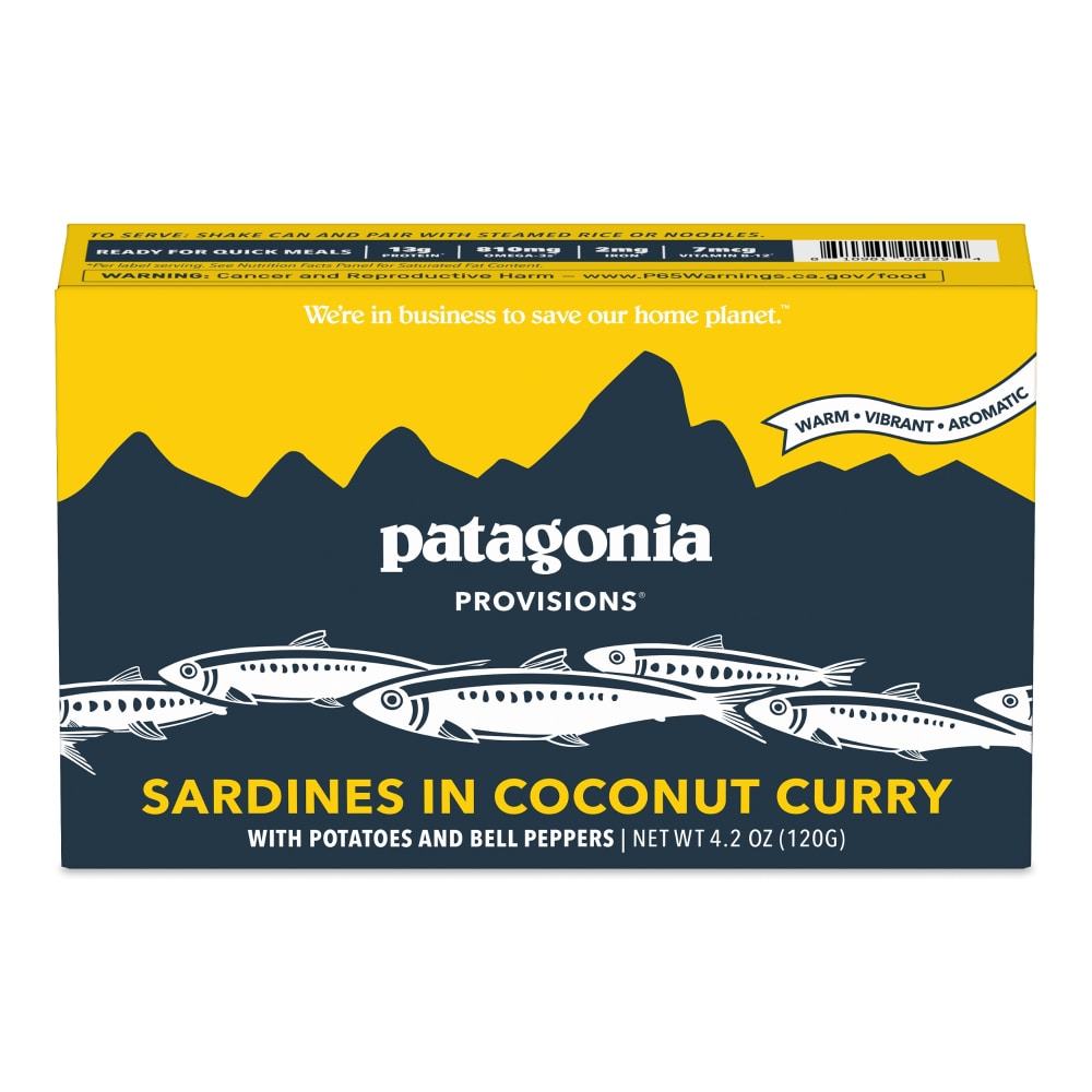 Patagonia Provisions Wild Sardines in Coconut Curry