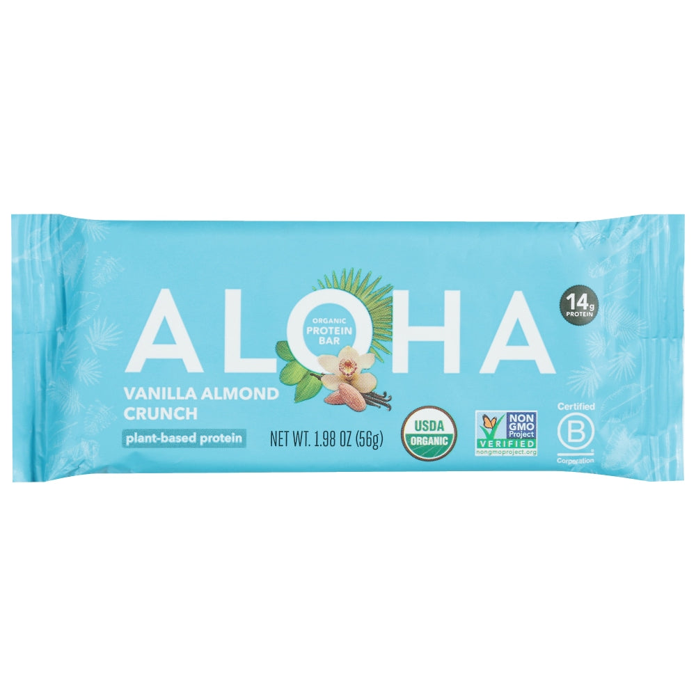 Aloha Vanilla Almond Crunch Protein Bar