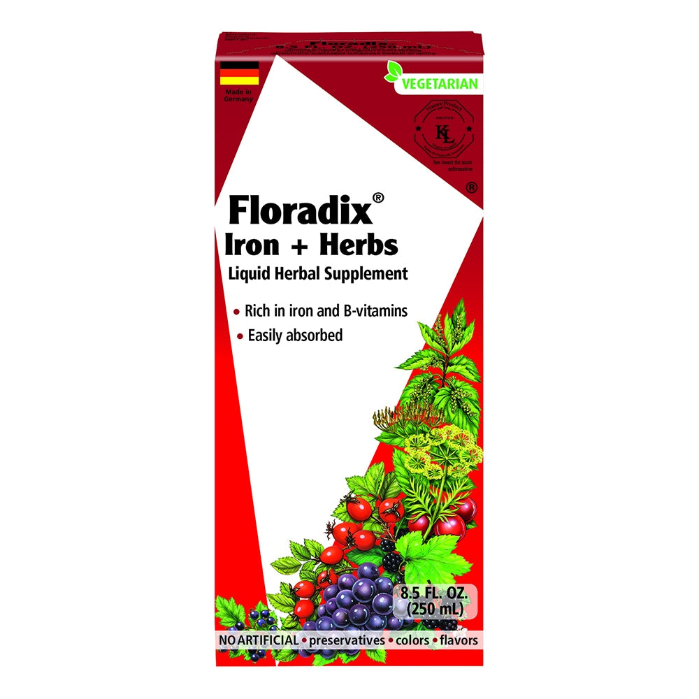 Salus Floradix Iron + Herbs Liquid - 8.5OZ