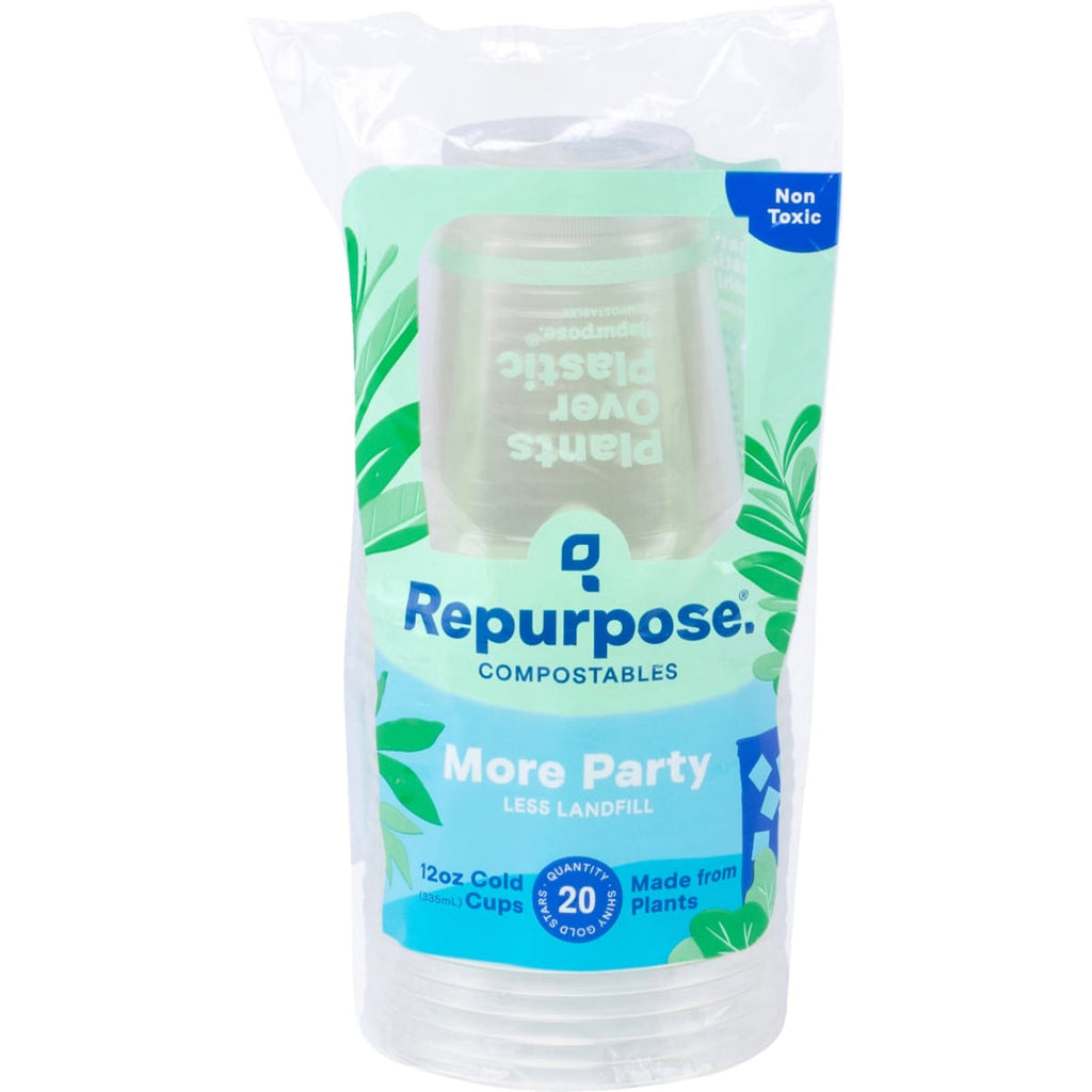 Repurpose Cups Cold 12oz 20pc Compostable