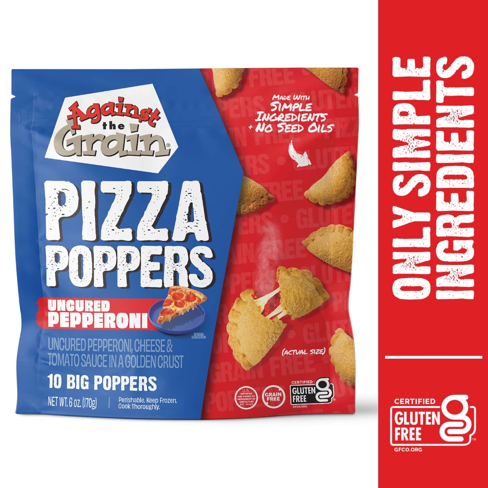 Against the Grain Pizza Poppers Uncured Pepperoni - additional view 2