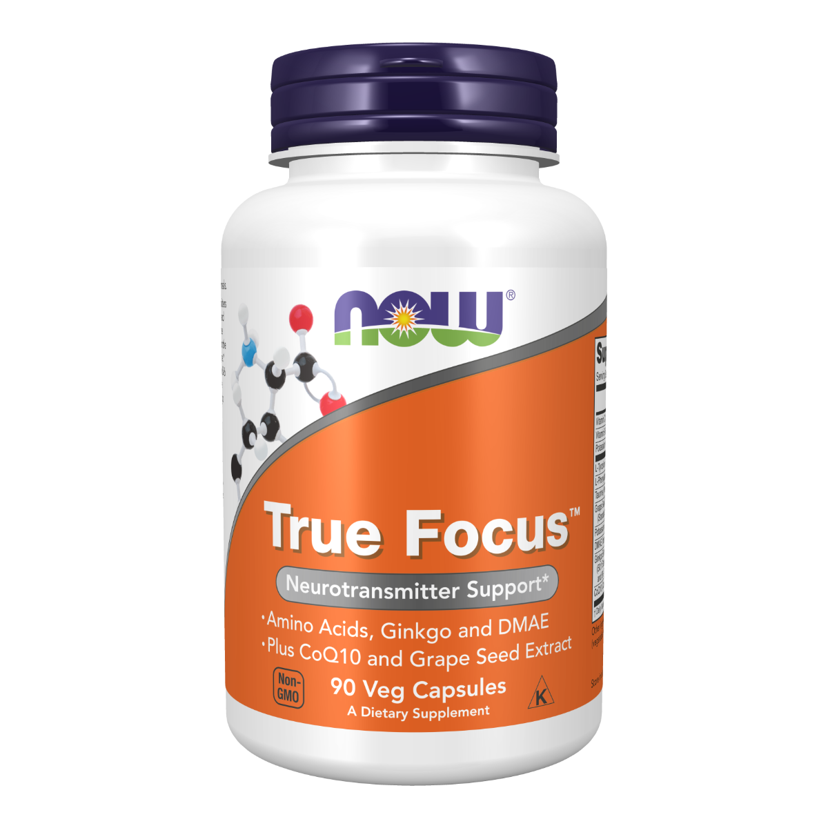 NOW Foods True Focus - 90 Vegetable Capsules