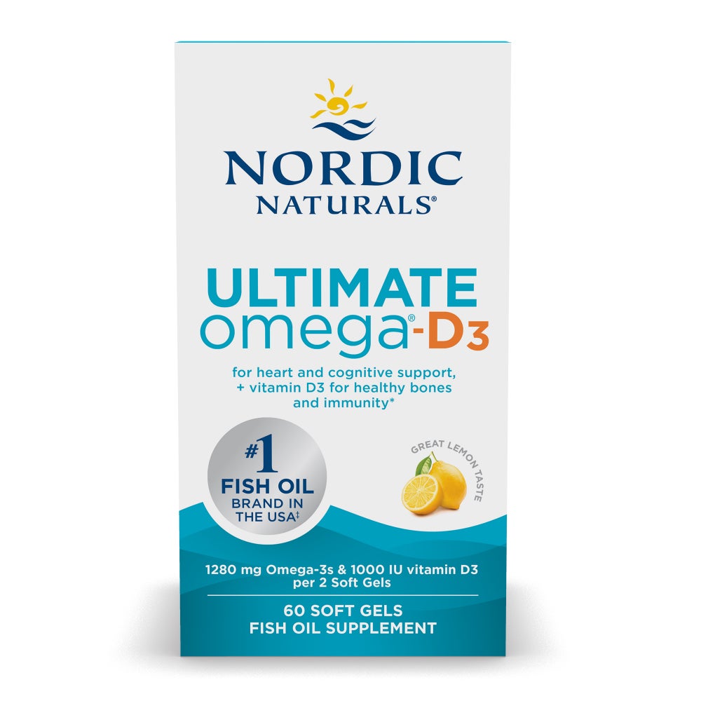 Nordic Naturals Ultimate Omega + Vitamin D3