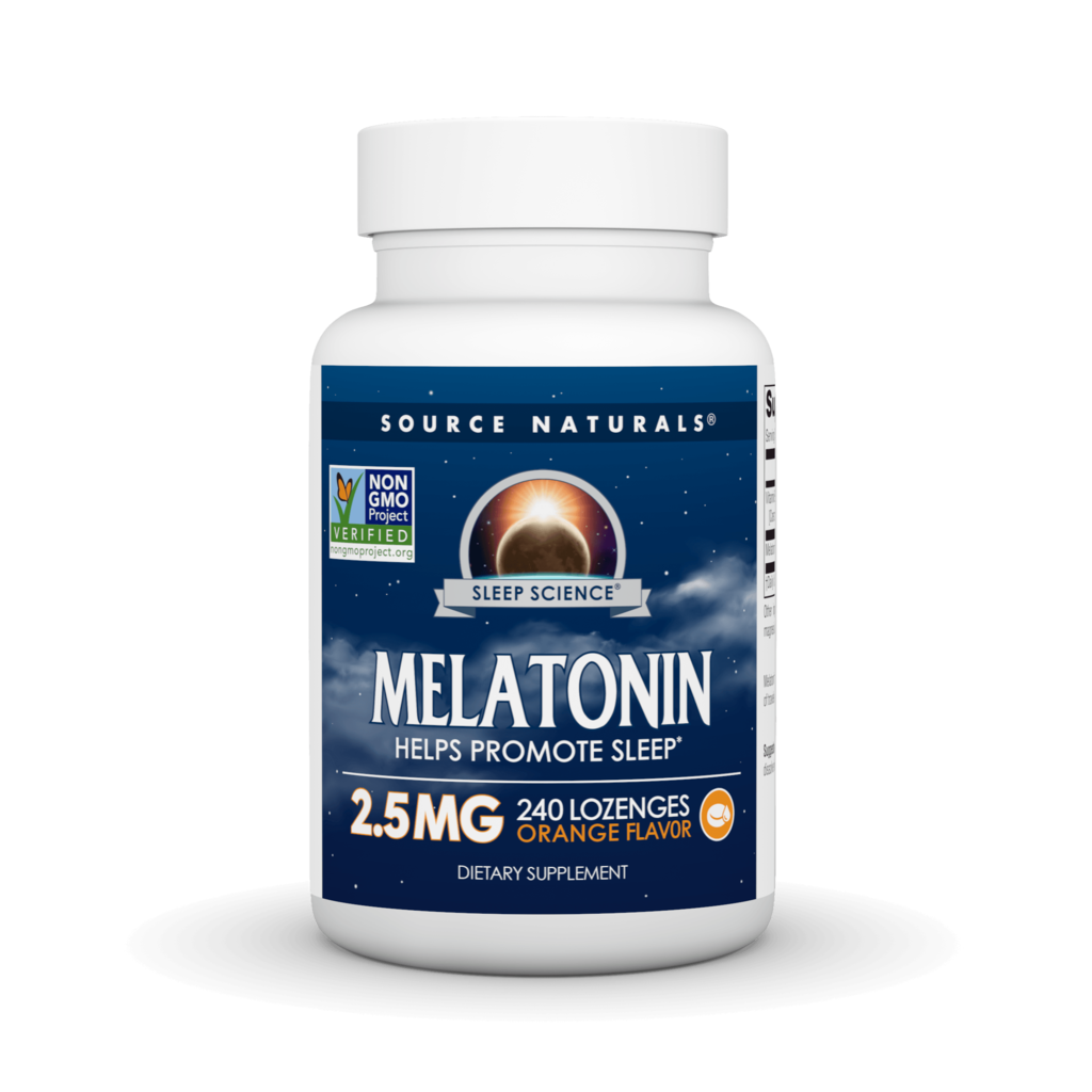 Source Naturals Sleep Science Melatonin 2.5 mg Orange 240 Tablets
