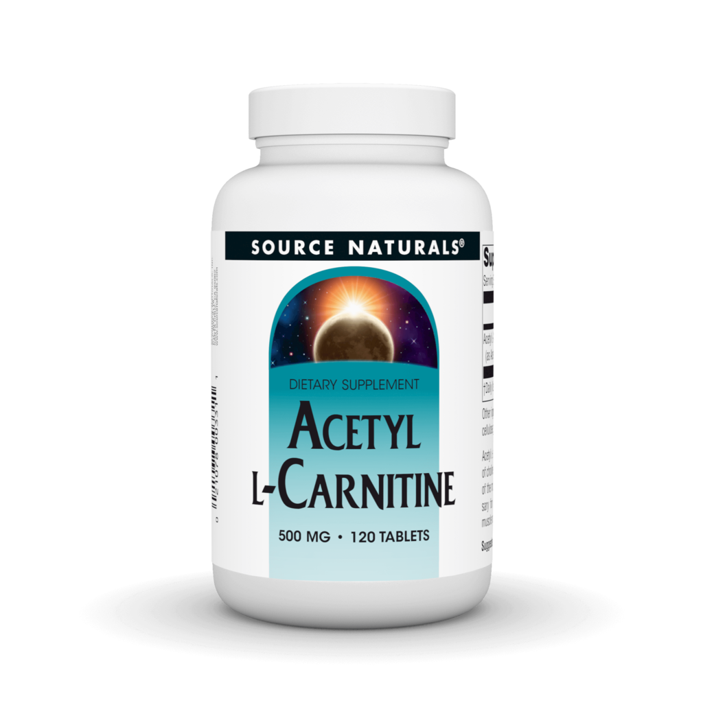 Source Naturals Acetyl L-Carnitine, 500 mg
