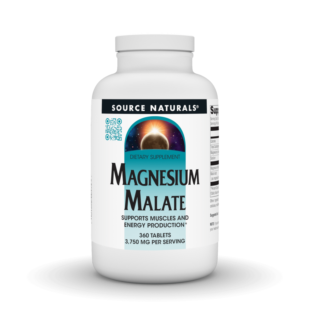 Source Naturals Magnesium Malate, 1250 mg