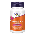 NOW Foods Vitamin D3 2000IU - 120 Softgel Capsules