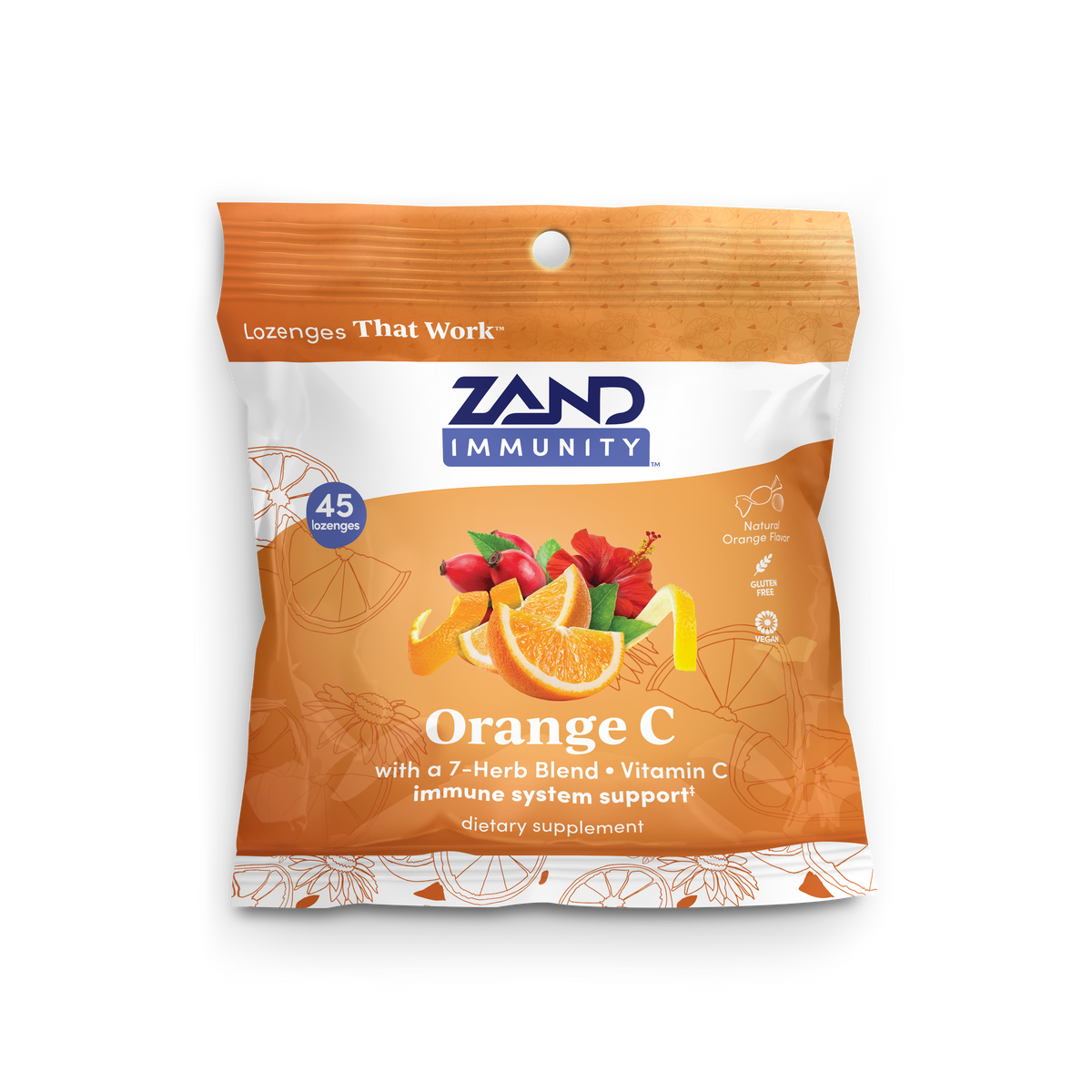 Zand Orange C Lozenges 45 Lozenges