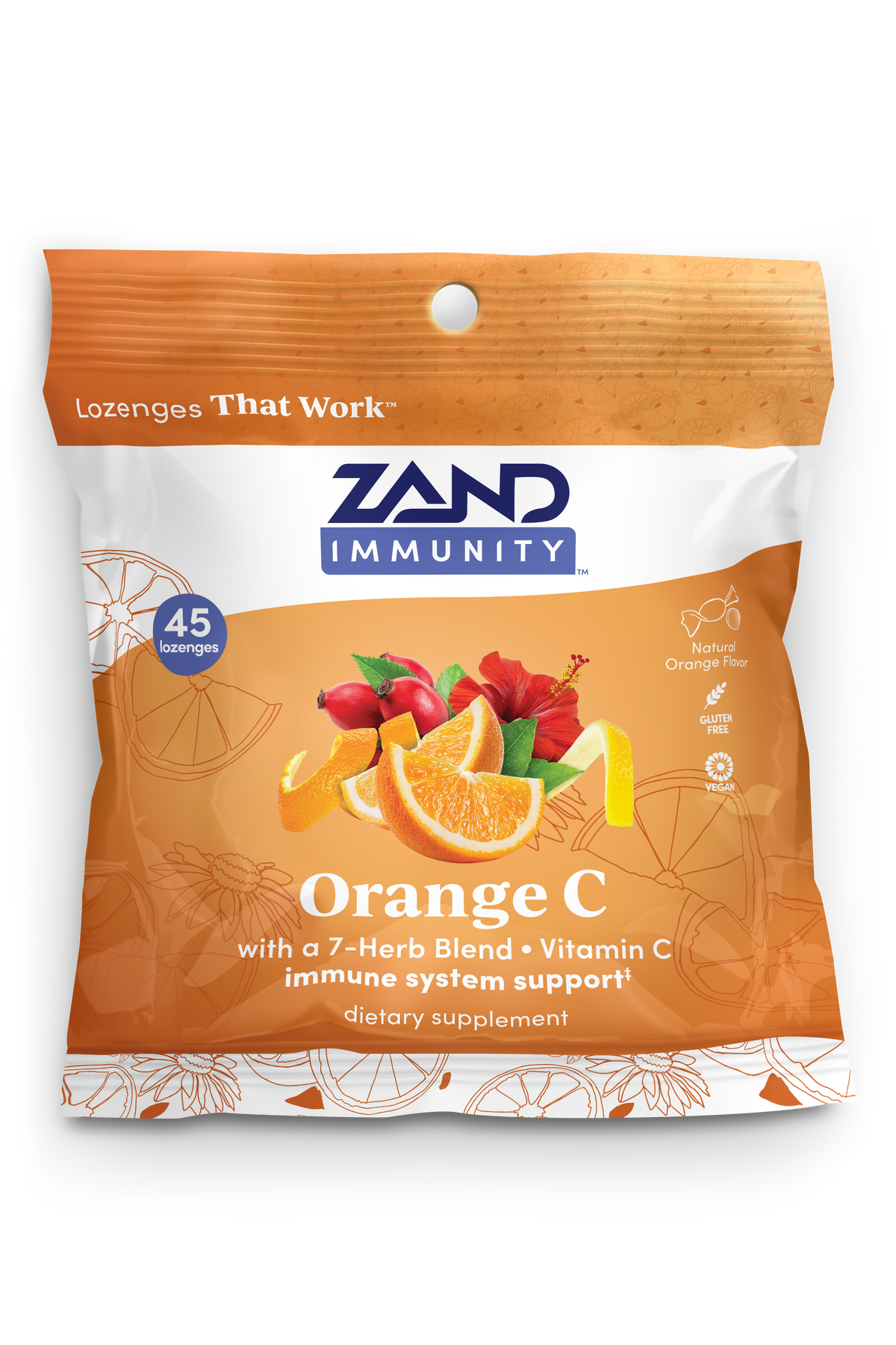 Zand Orange C Lozenges 45 Lozenges