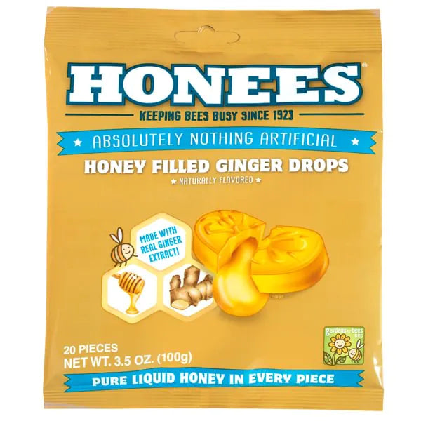 Honees Honey and Ginger Drops