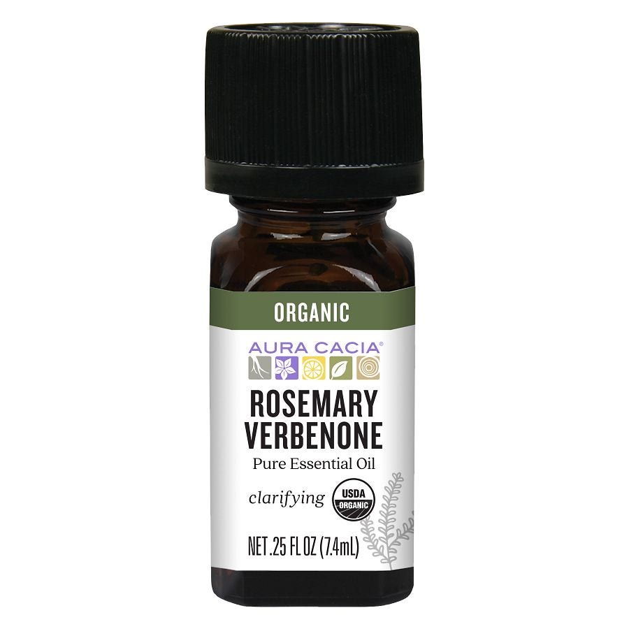 Aura Cacia Organic Rosemary Verbenone Essential Oil