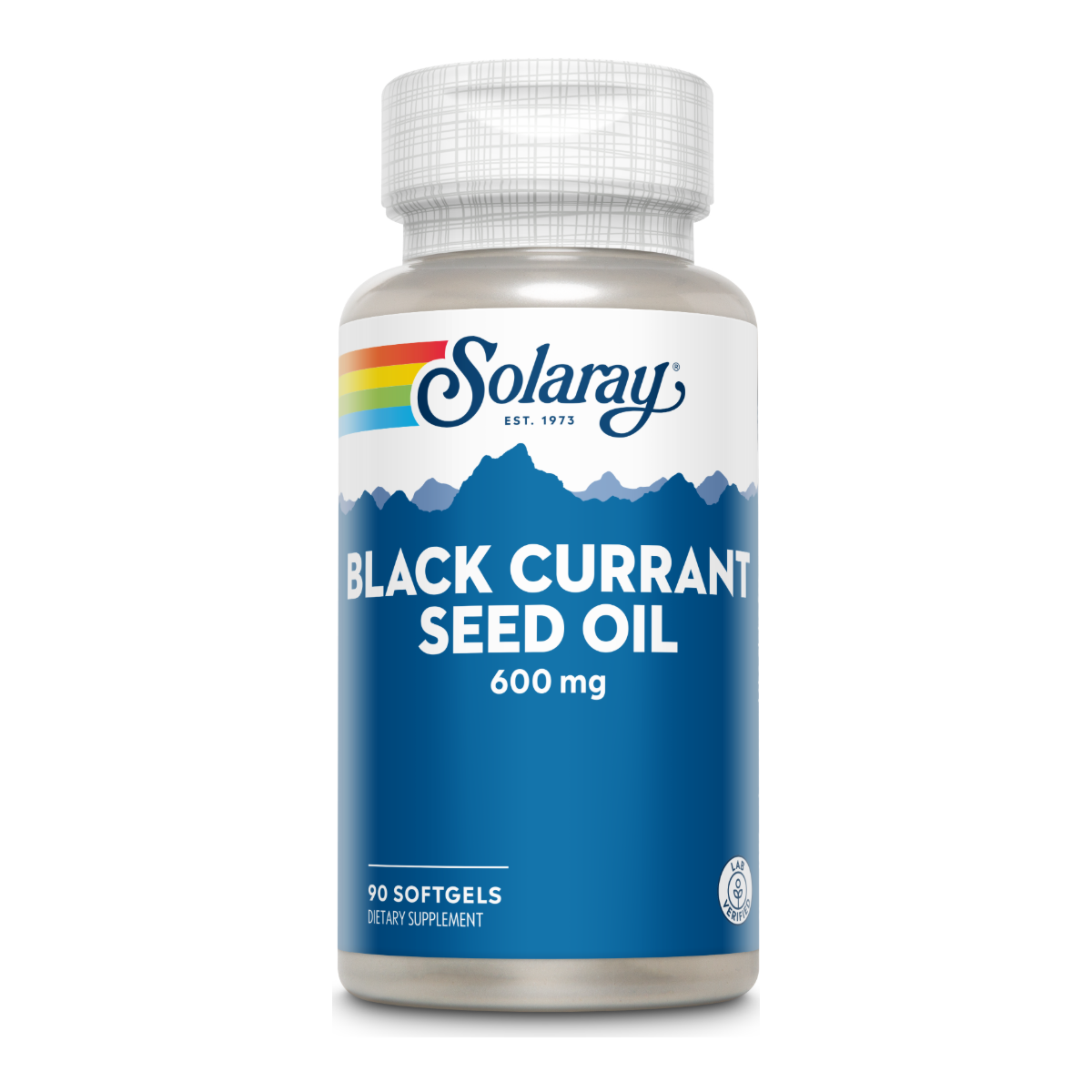 Solaray Black Currant Seed Hexane-Free 600mg - 90 Capsules