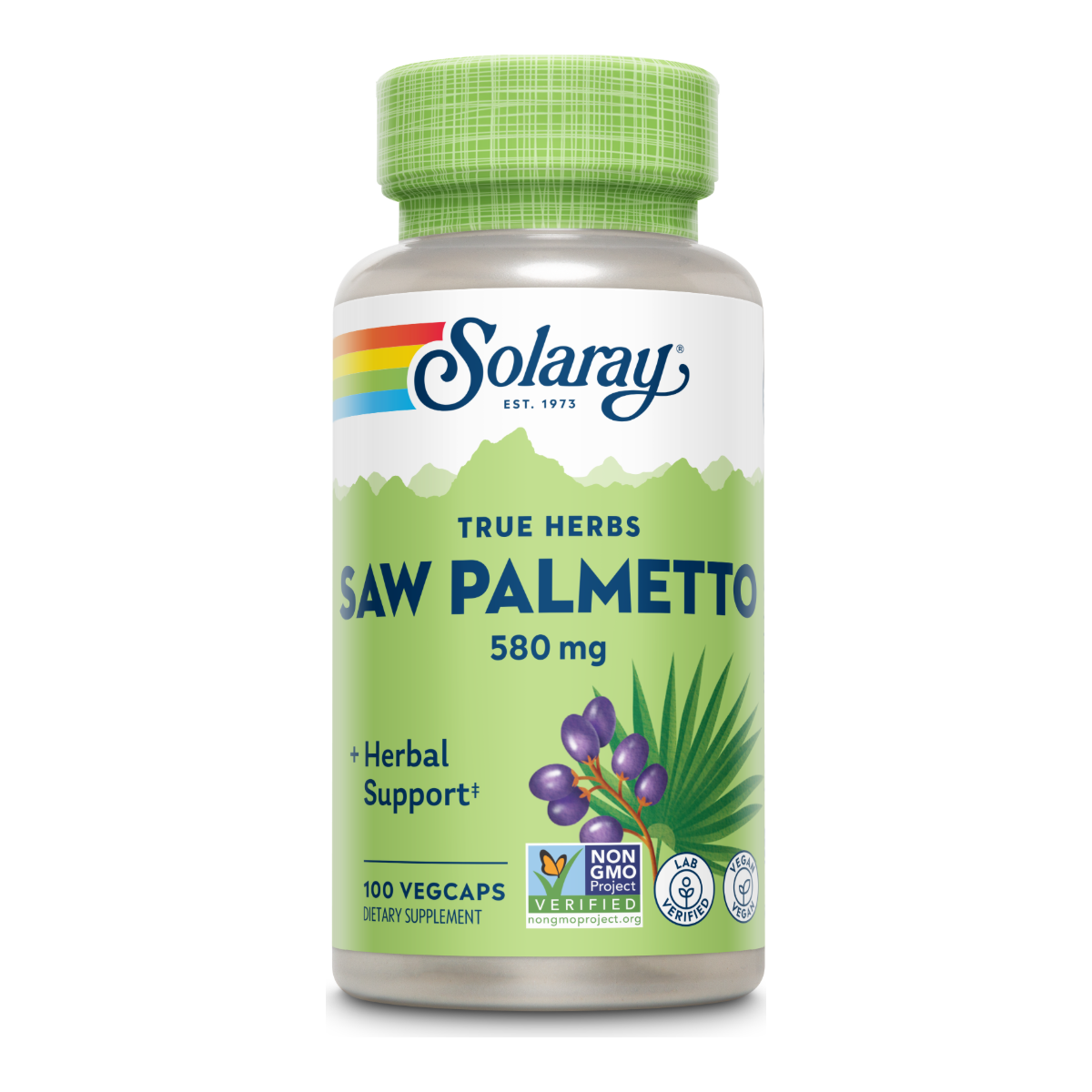 Solaray Saw Palmetto Berry 580mg