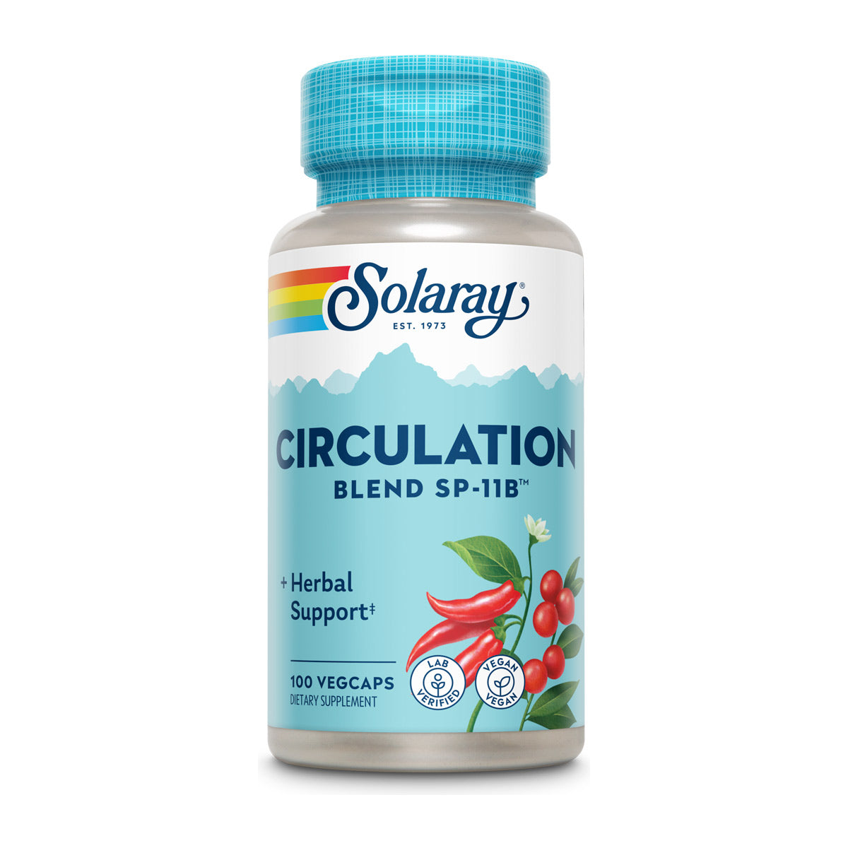 Solaray Circulation Blend SP-11B - 100 Capsules