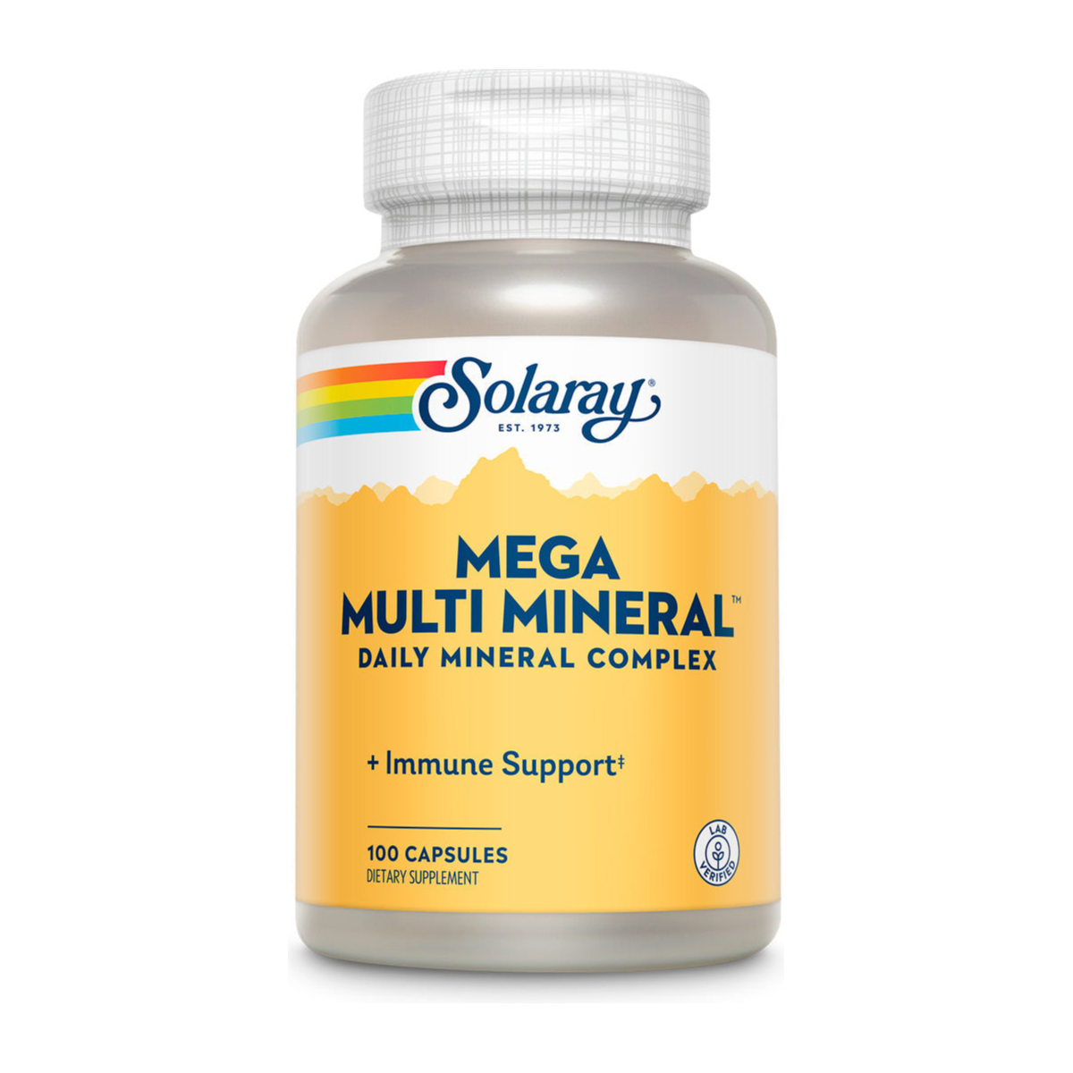Solaray Mega Multi Mineral - 100 Capsules