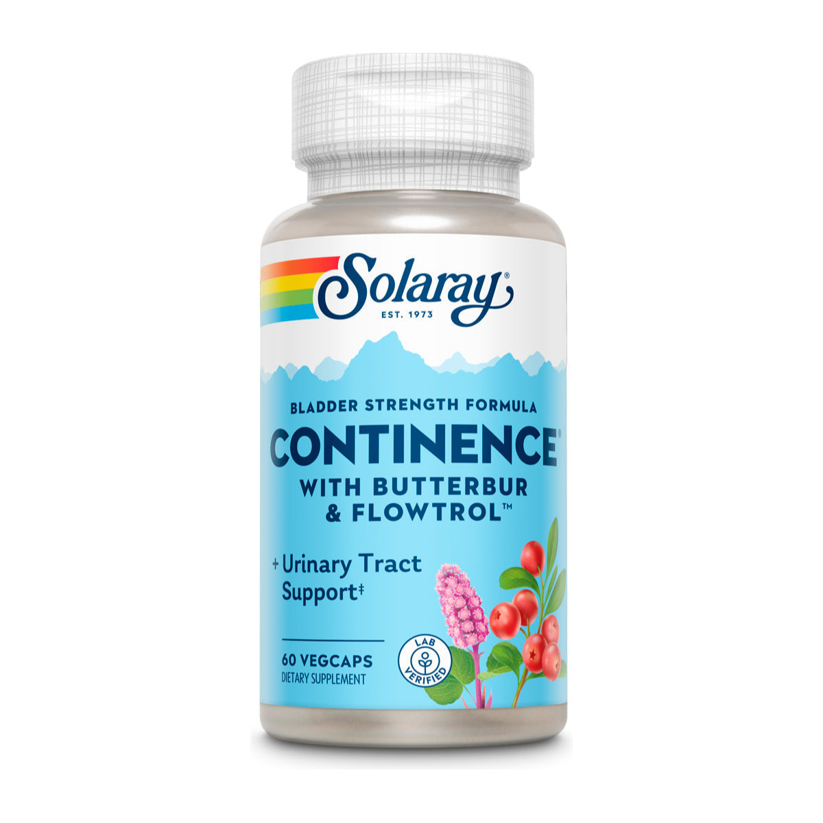 Solaray Continence with Flowtrol - 60 Capsules