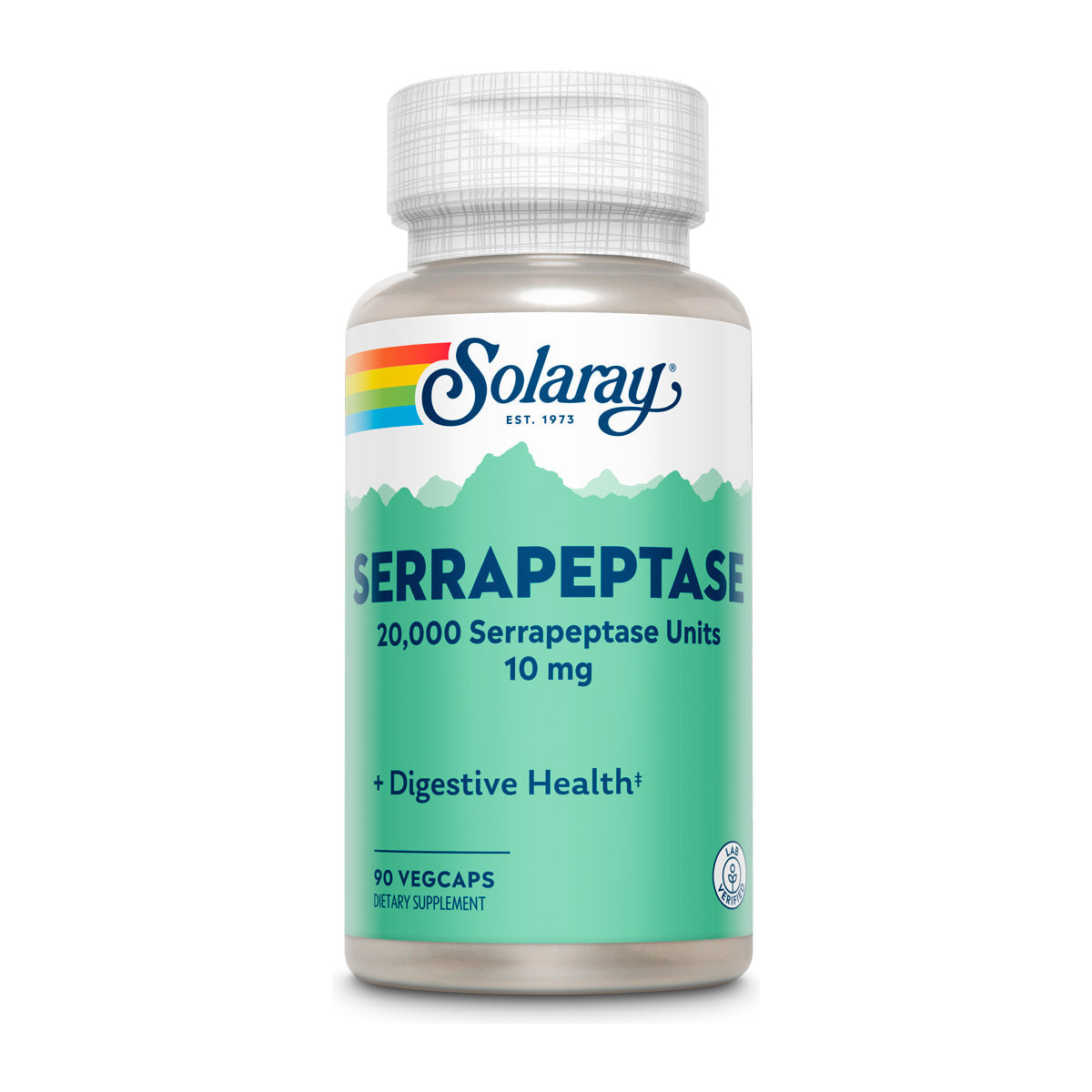 Solaray Serrapeptase 10mg - 90 Capsules