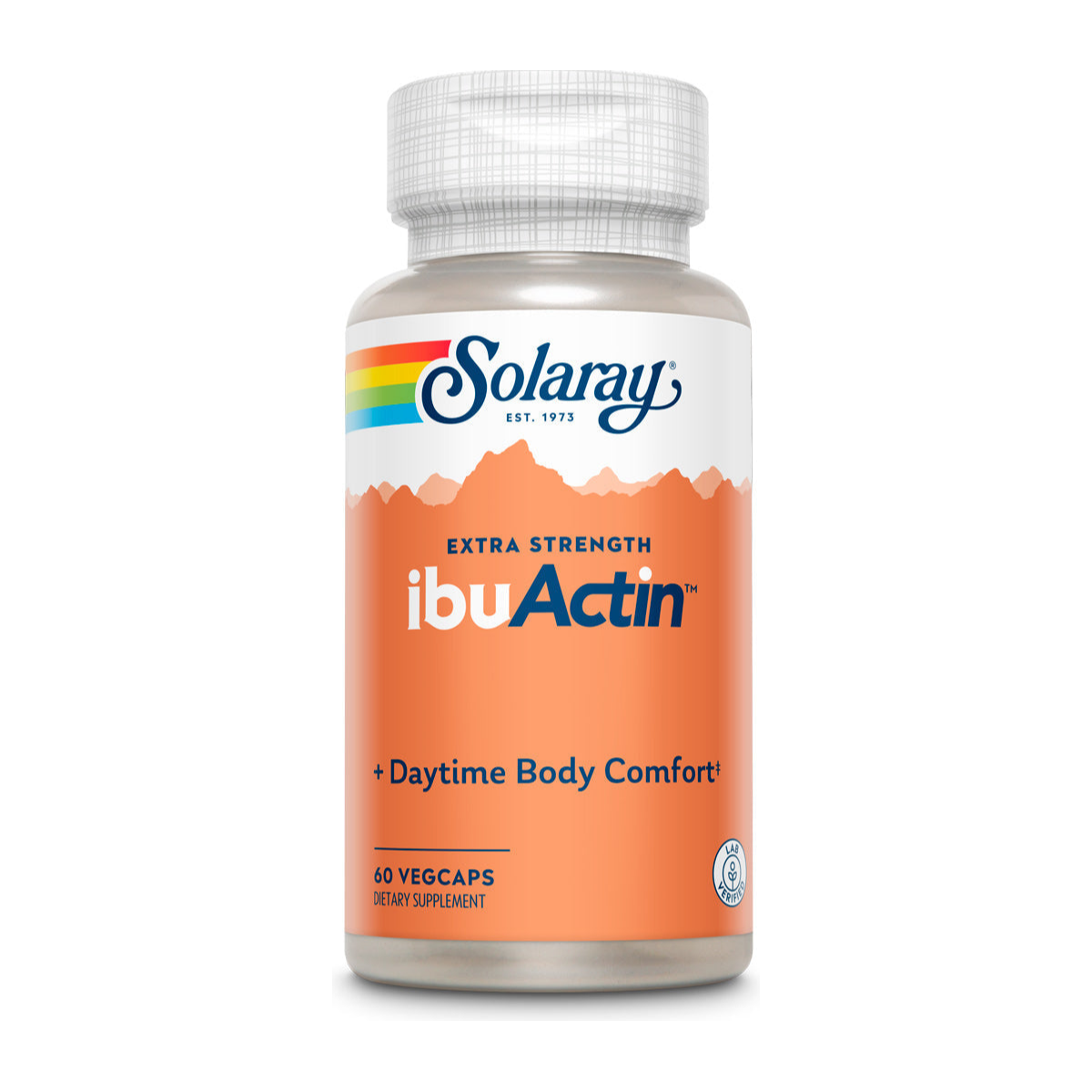 Solaray IbuActin, Comfort Formula - 60 Capsules