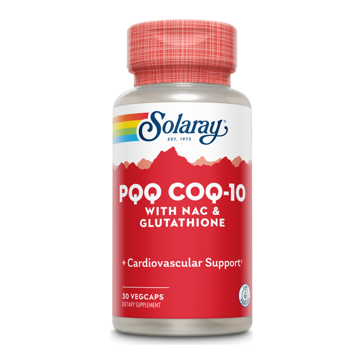 Solaray PQQ + CoQ-10 - 30 Vegetable Capsules