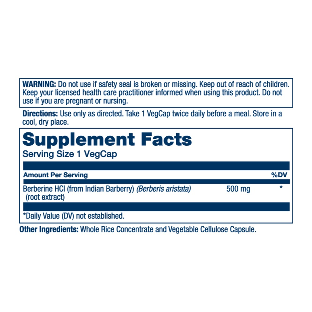 Solaray Berberine 500mg