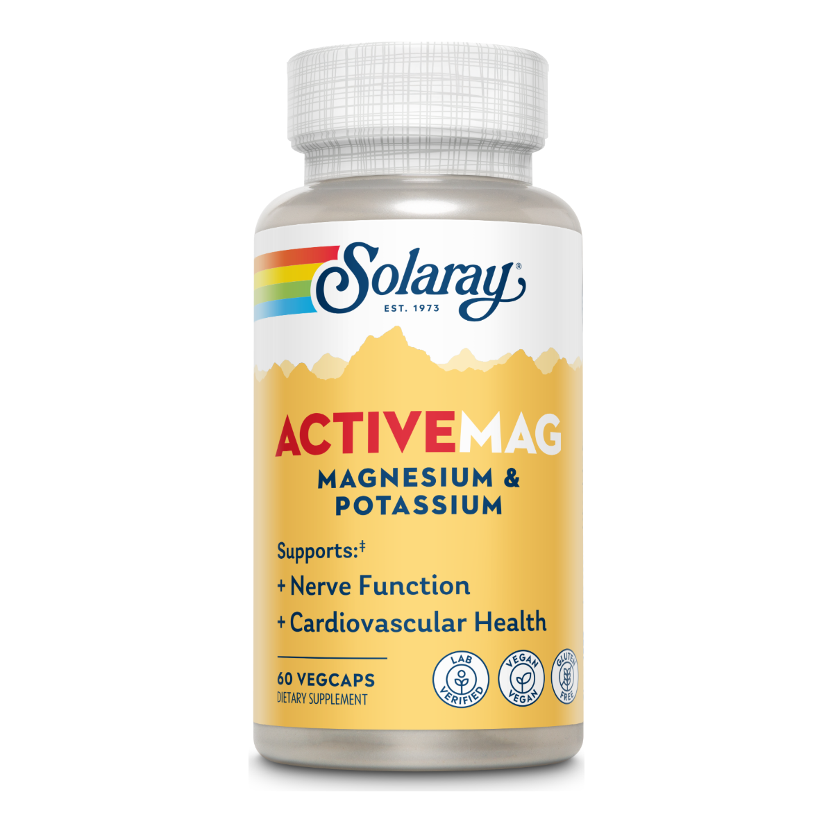 Solaray ActiveMag - 60 Vegetable Capsules