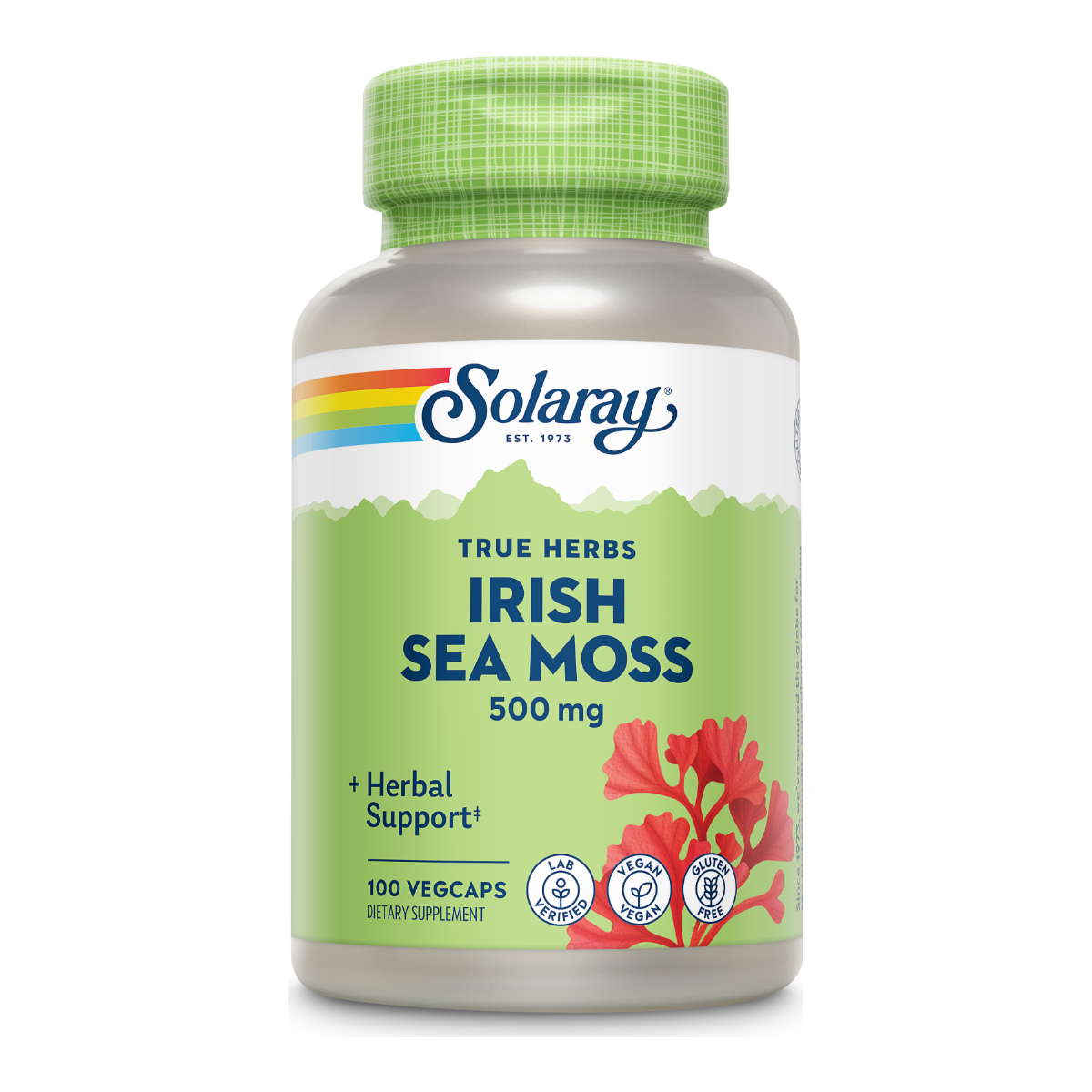Solaray Irish Sea Moss - 100 Vegetable Capsules