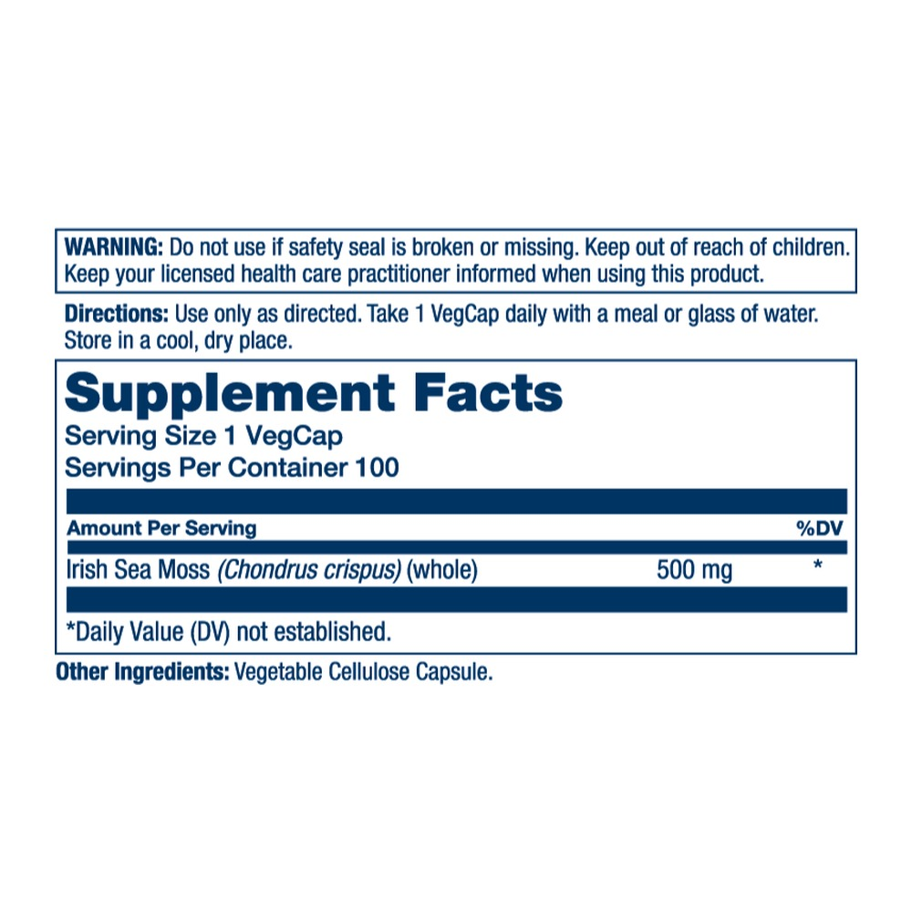 Solaray Irish Sea Moss