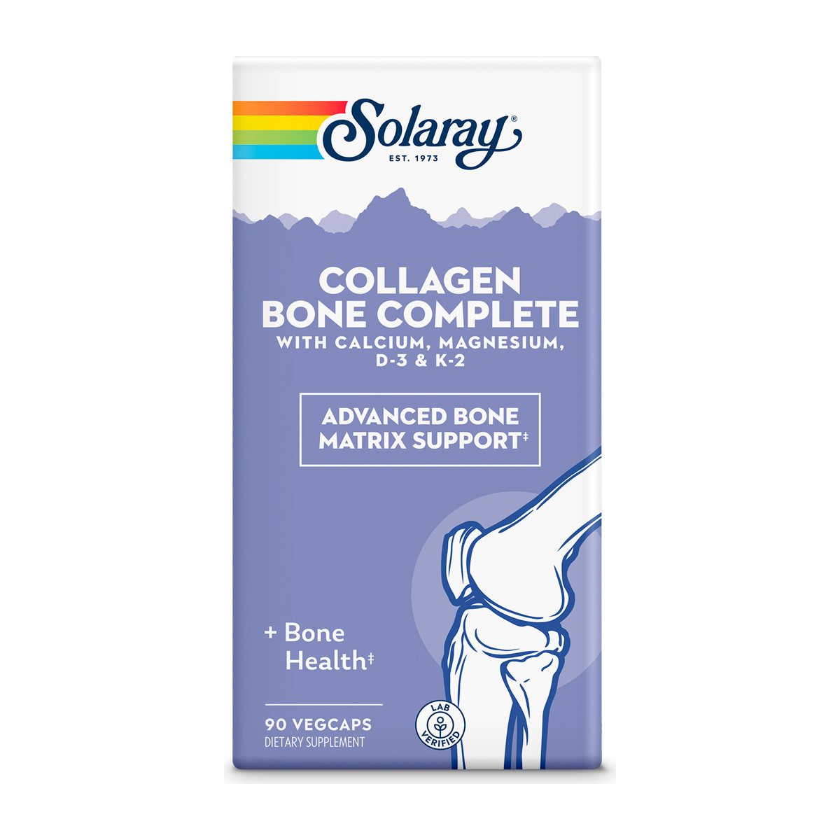 Solaray Collagen Bone Complete - 90 Vegetable Capsules