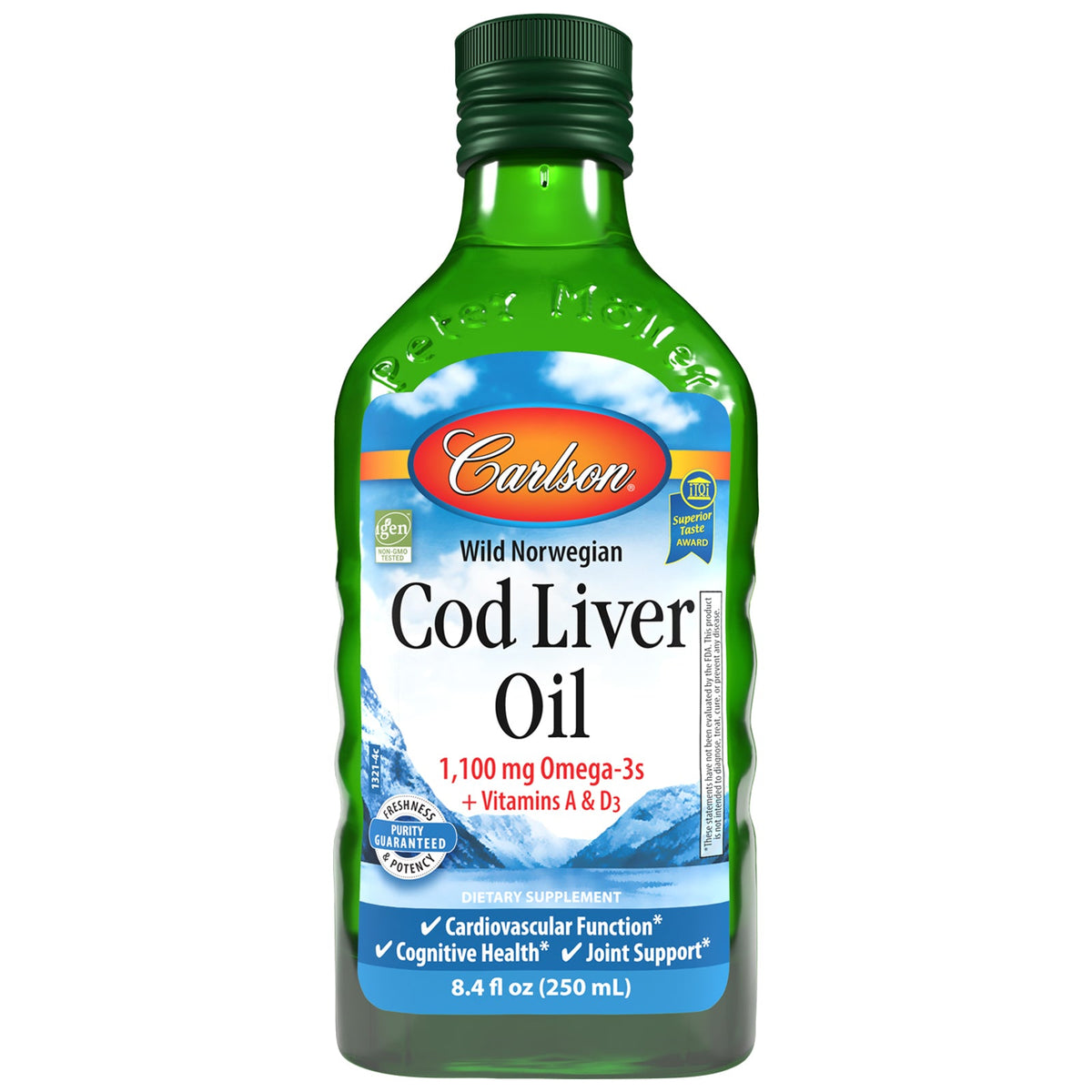 Carlson Labs Cod Liver Oil, Natural