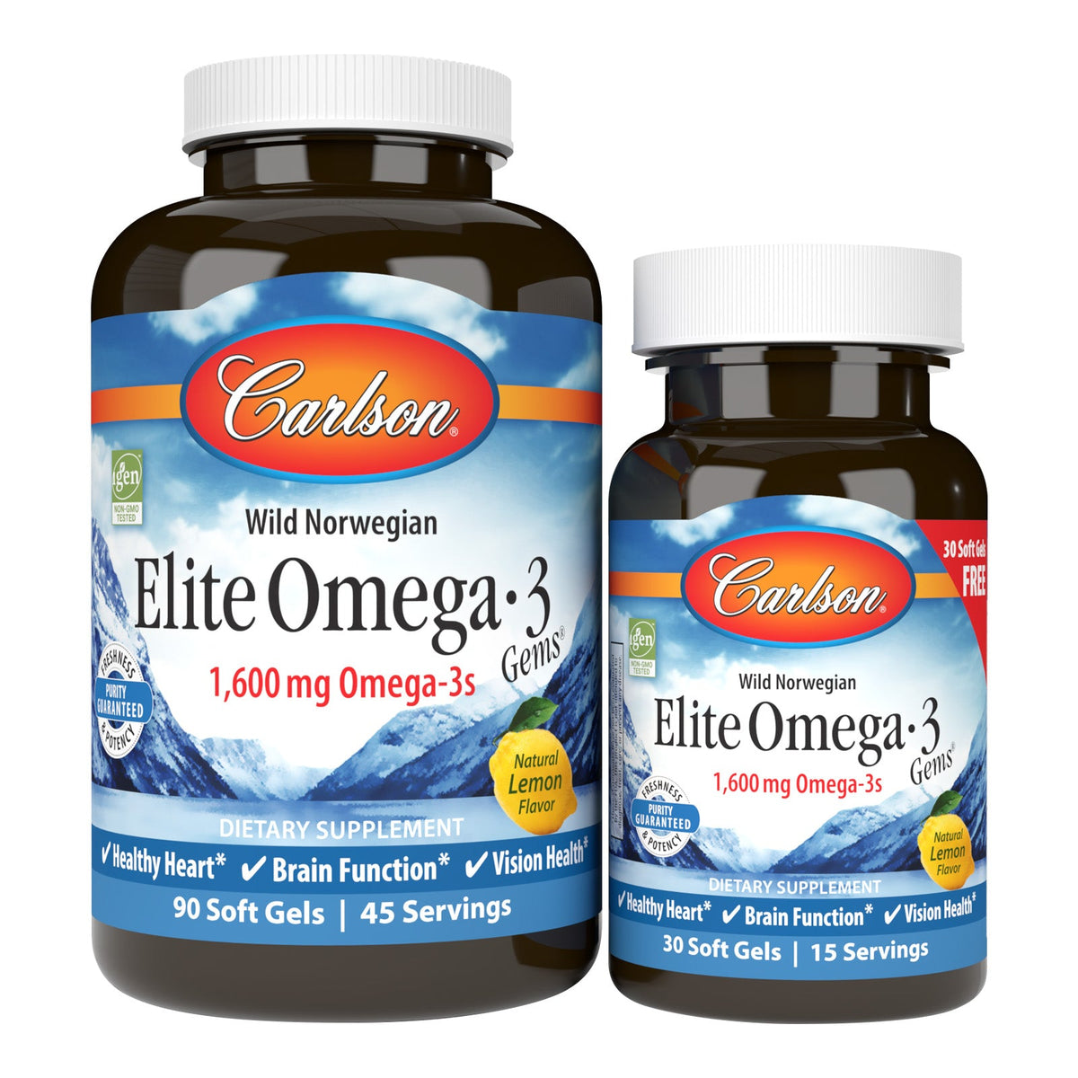 Carlson Labs Elite Omega-3 Gems