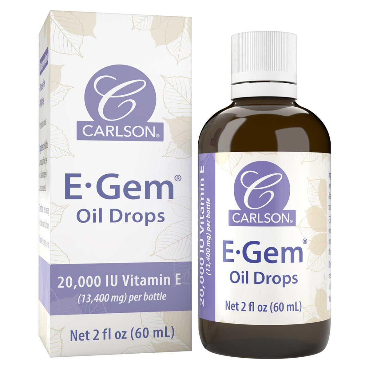 Carlson Labs E-Gem Oil Drops