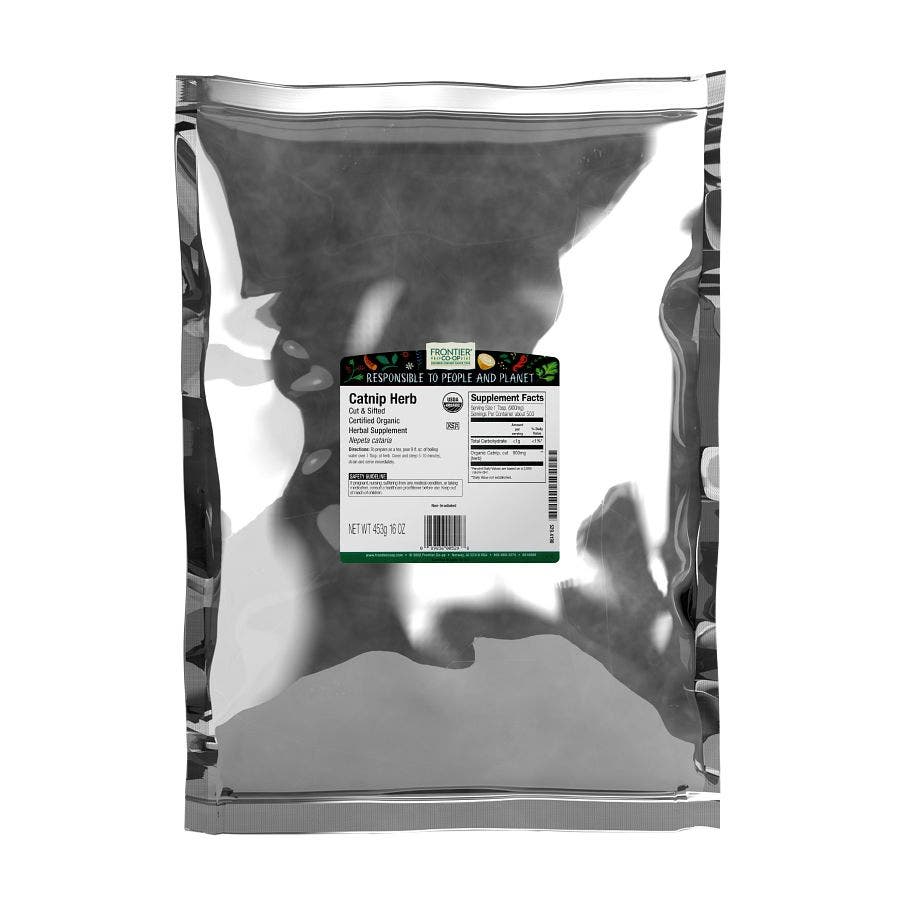 Frontier Co-op Catnip Herb, Cut & Sifted, Organic