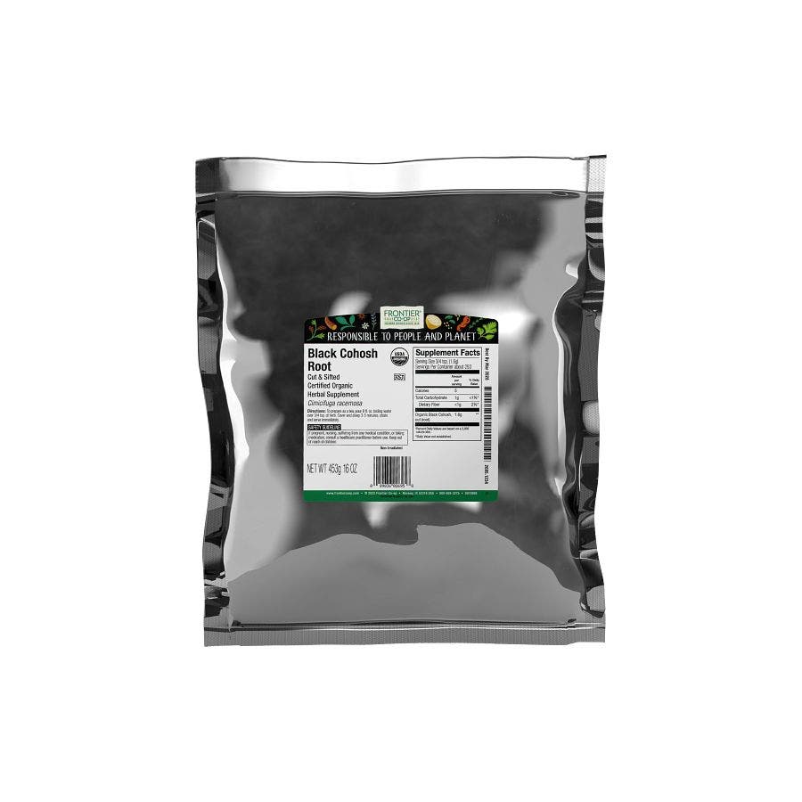 Frontier Co-op Black Cohosh Root, Cut & Sifted, Organic