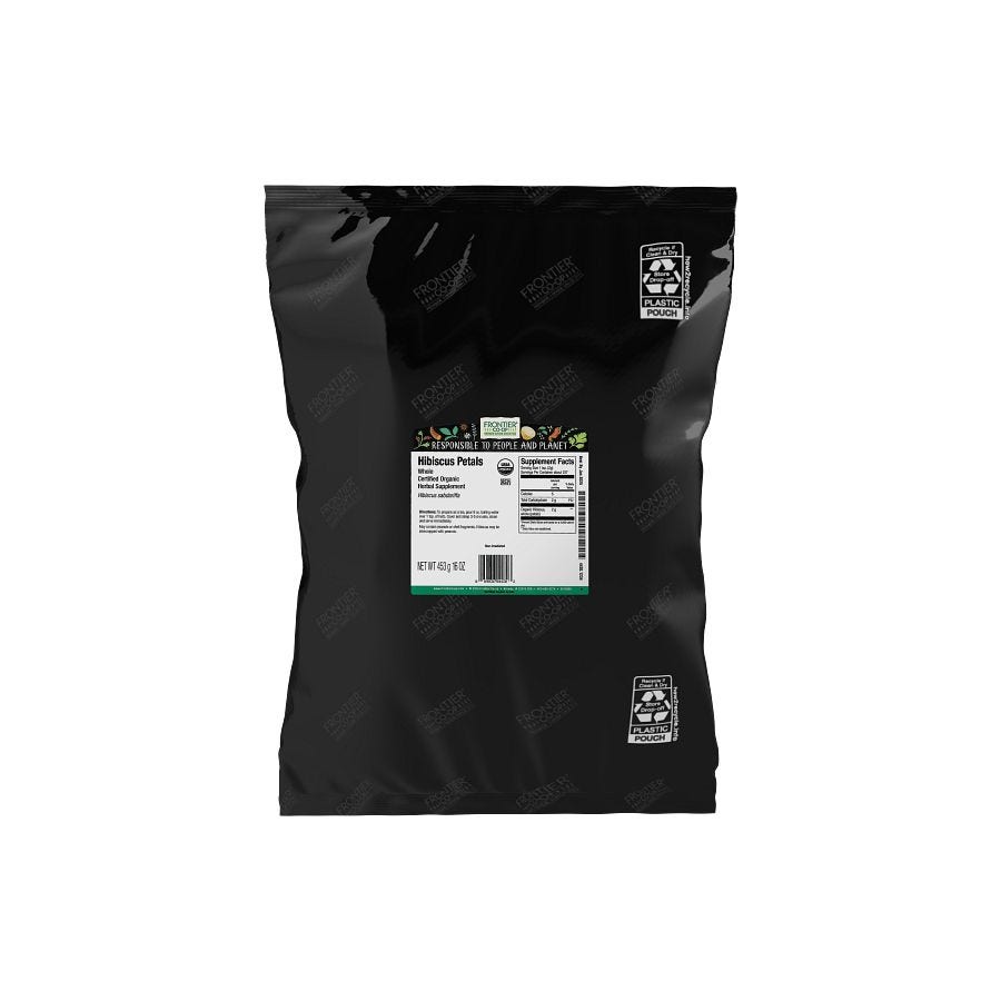 Frontier Co-op Hibiscus Petals, Whole, Organic