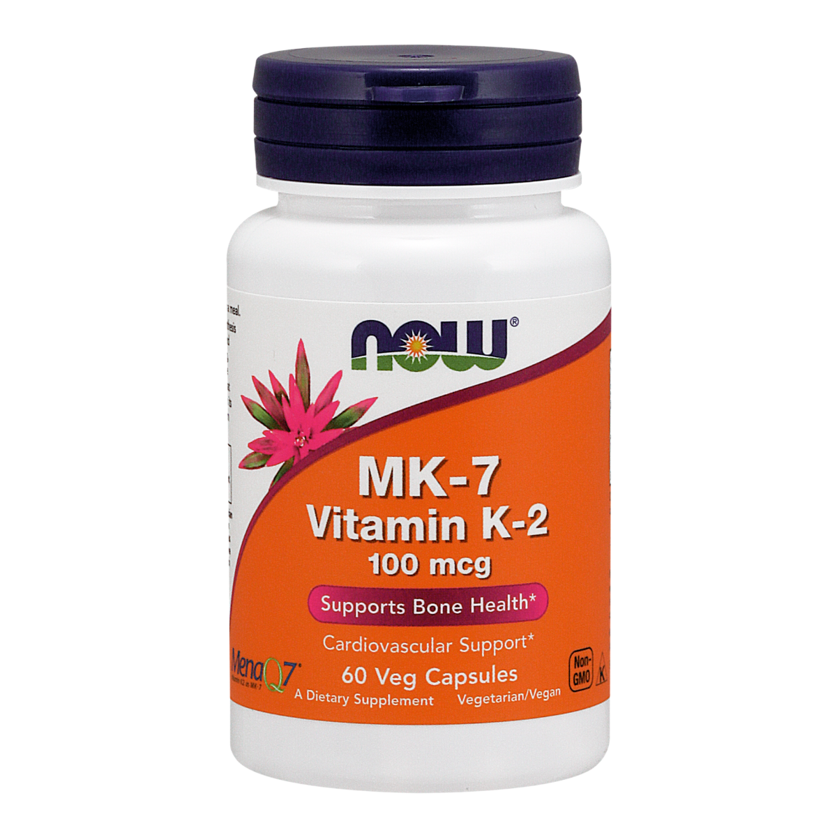 NOW Foods Vitamin K-2 (mk7) 100mcg - 60 Vegetable Capsules