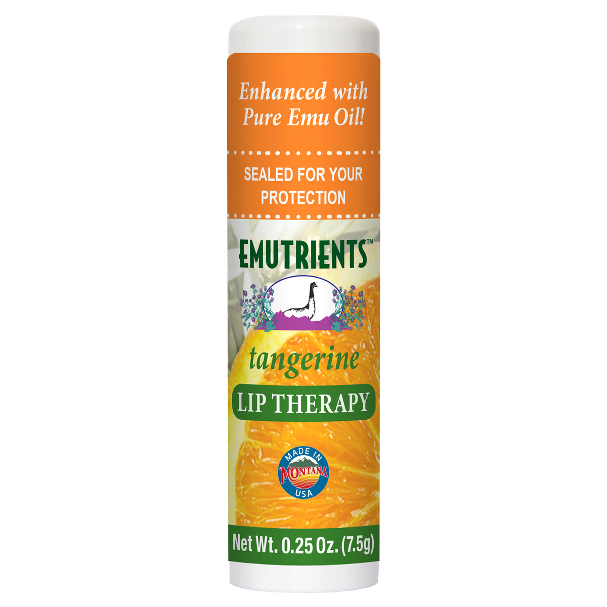 Montana Emu Ranch Tangerine Lip Balm