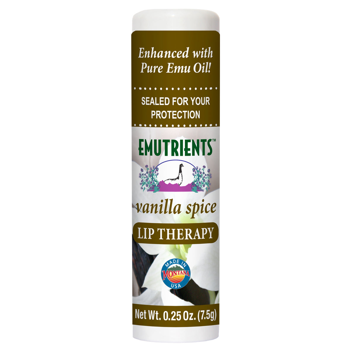 Montana Emu Ranch Vanilla/Spice Lip Balm