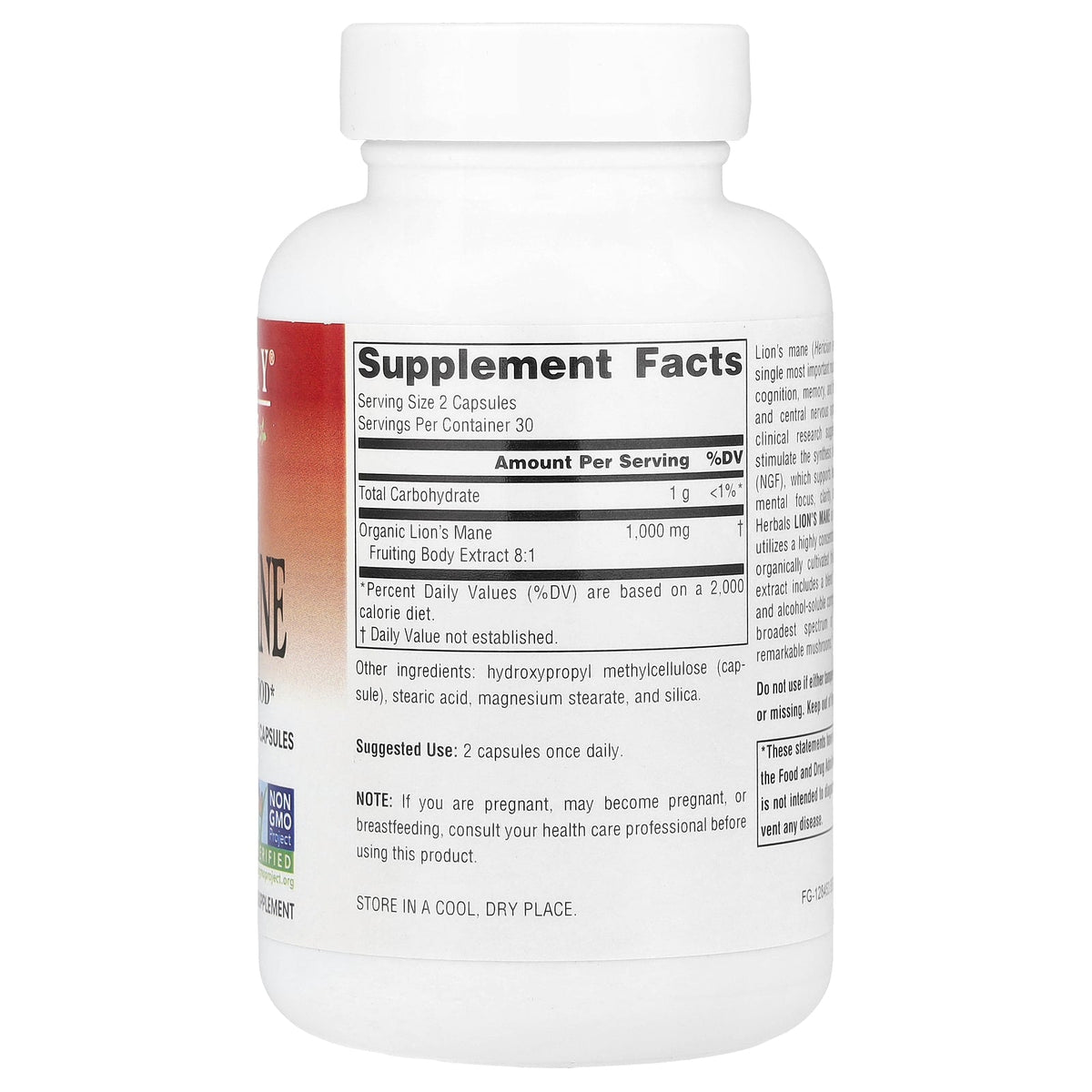 Planetary Herbals Lion's Mane 500mg
