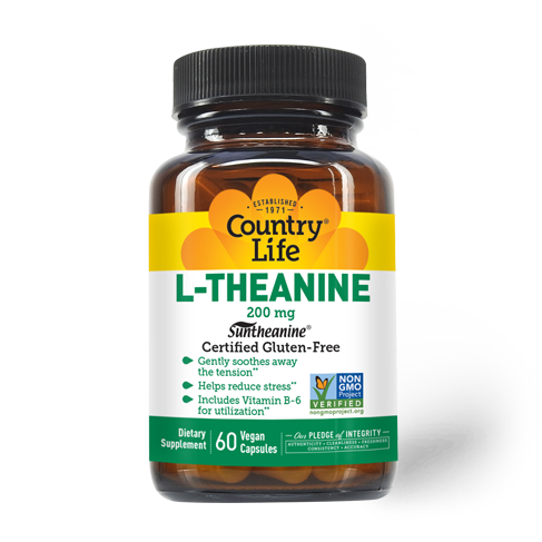 Country Life Suntheanine L-Theanine 200 mg