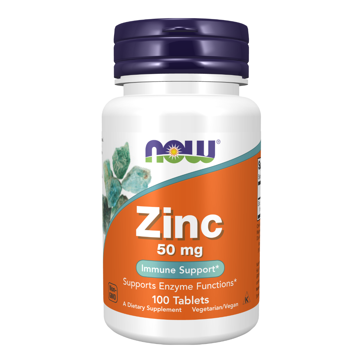 NOW Foods Zinc Gluconate 50mg - 100 Tablets