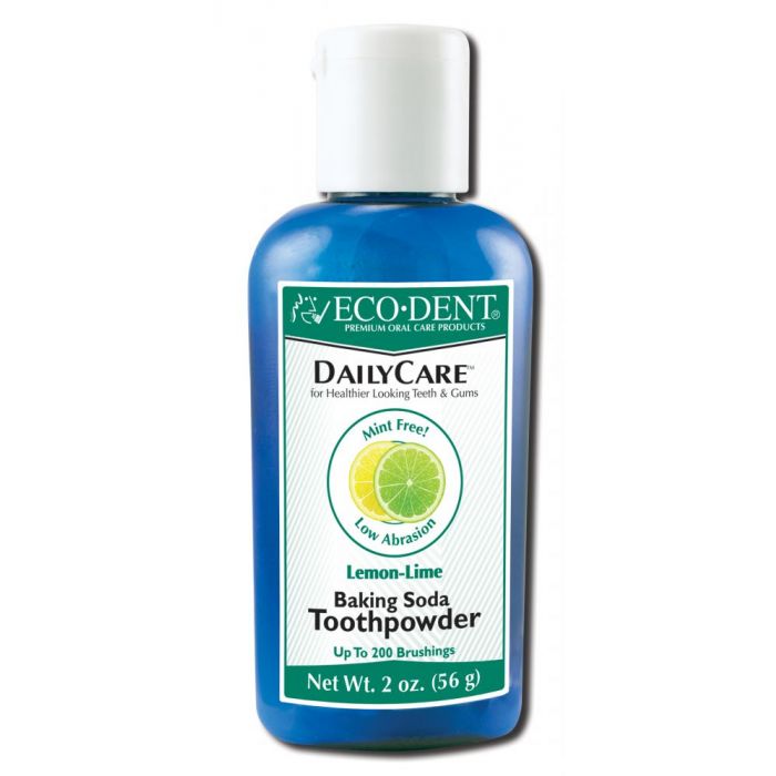 Eco-Dent DailyCare Toothpowder, Lemon-Lime