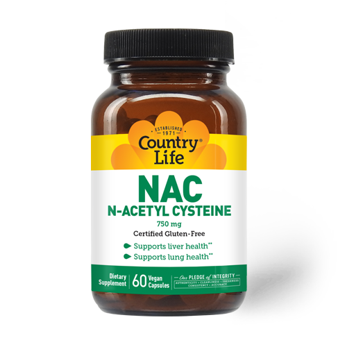 Country Life NAC N-Acetyl Cysteine 750 mg
